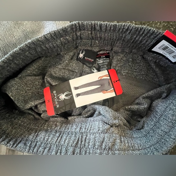 NWT Spyder ProWeb Athletic Performance Tech Joggers / Track Pants Activewear Run - Picture 12 of 13